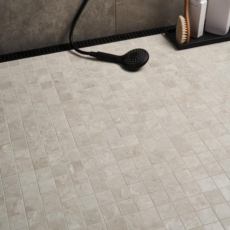 Nova 11.81 In. X 11.81 In. Matte Porcelain Mosaic Floor And Wall Tile (0.96 Sq. Ft. / Each)