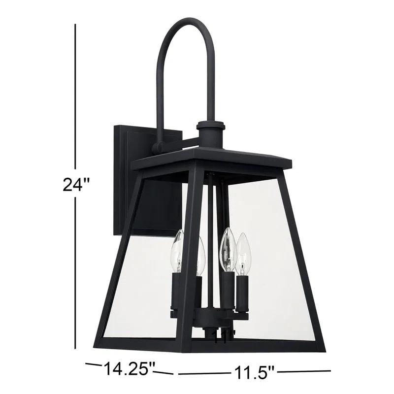 Wrentham 4 Light Bell Outdoor Wall Light