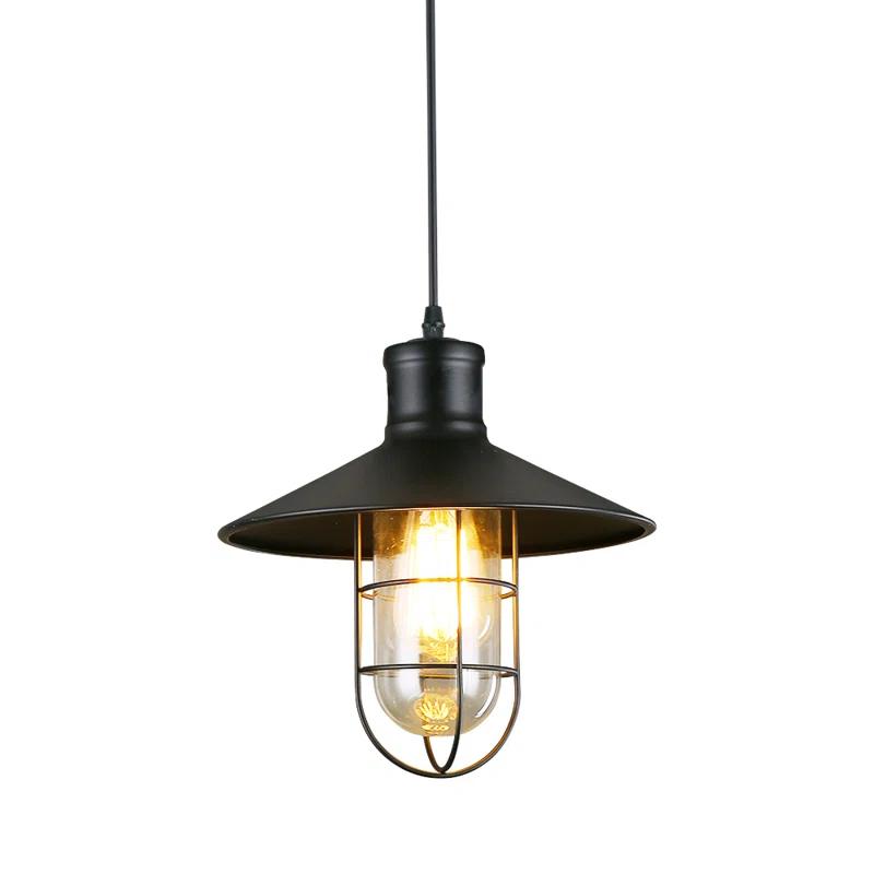 1 - Light Satin Black Single Pendant