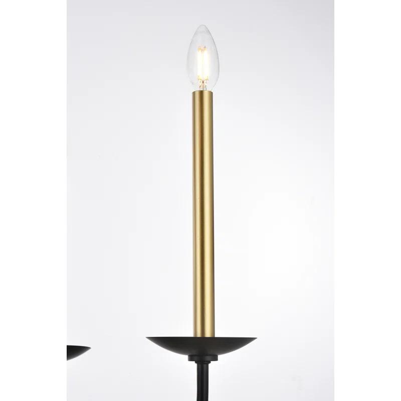 Castlehill 6 Light Metal Dimmable Chandelier