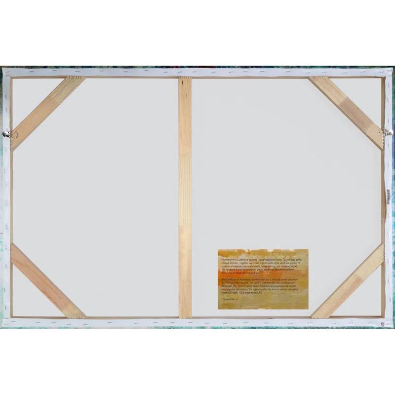 Marmont Hill "2 Birds" by Reesa Qualia Print on Wrapped Canvas