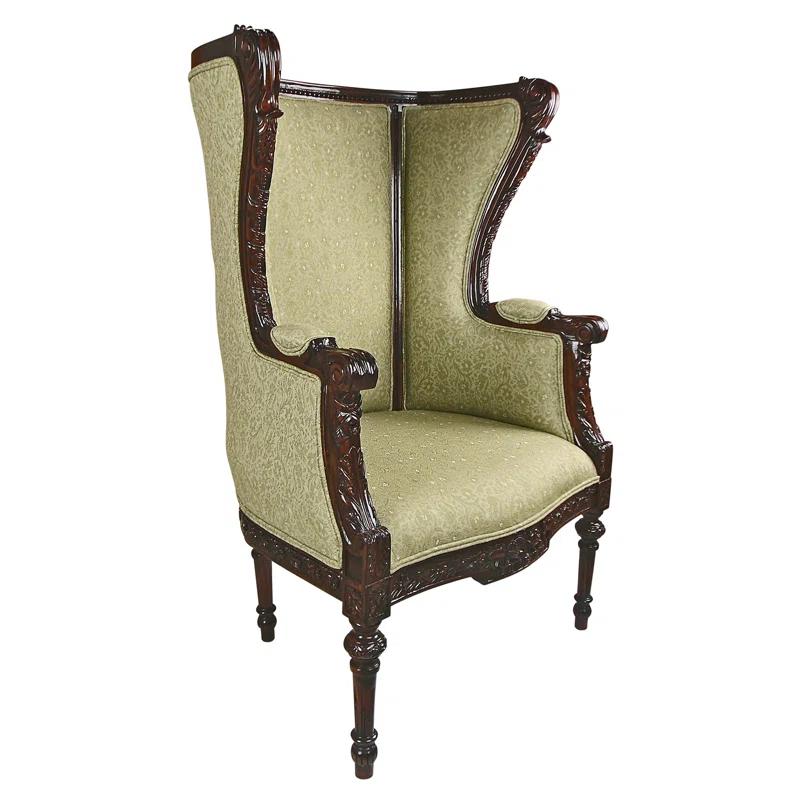 Design Toscano Louis XVI Wingback Armchair