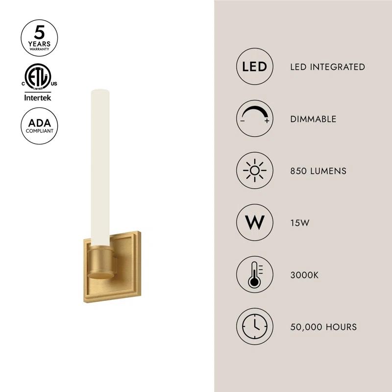 Kuzco Lighting Rona Aluminum LED Wallchiere