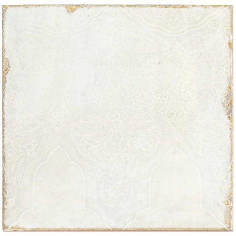 TileBar Angela Harris Dunmore Blu 8X8 Matte Ceramic Floor Tile | Perigold