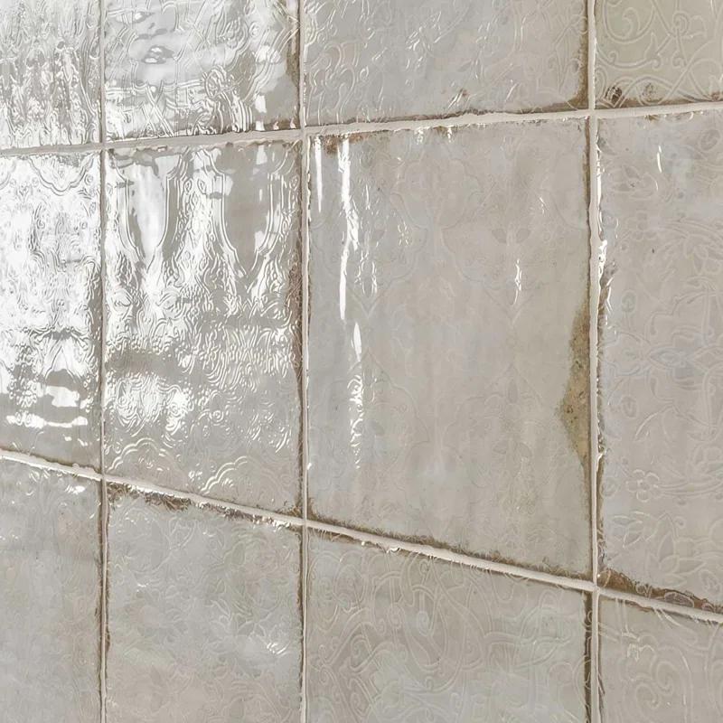 TileBar Angela Harris Dunmore Blu 8X8 Matte Ceramic Floor Tile | Perigold
