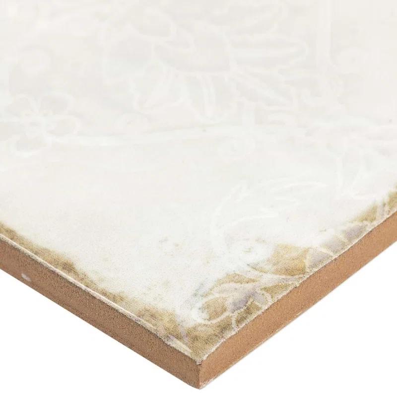 TileBar Angela Harris Dunmore Blu 8X8 Matte Ceramic Floor Tile | Perigold