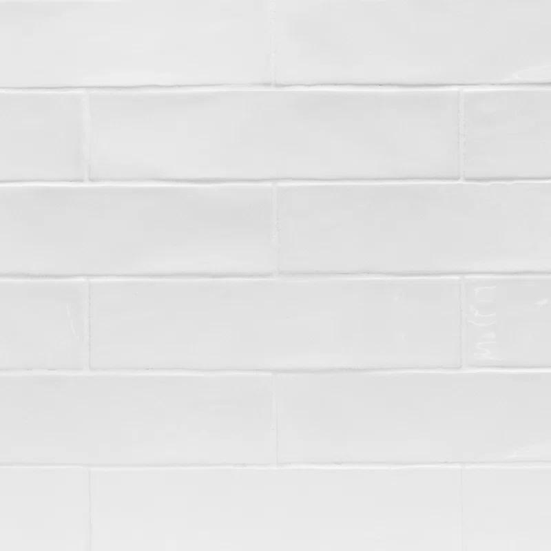 Barcelona 3" W x 12" L Polished Ceramic Subway Wall Tile (10.76 Sq. Ft. / Case)