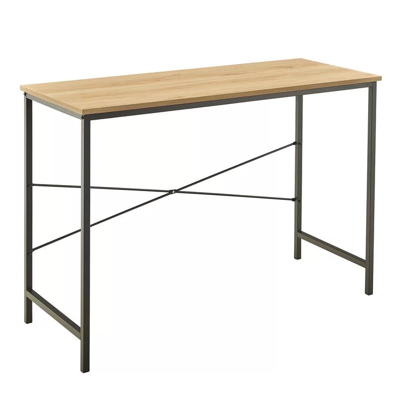 Sleek Tribeca Mixed Material Console Table with Storage