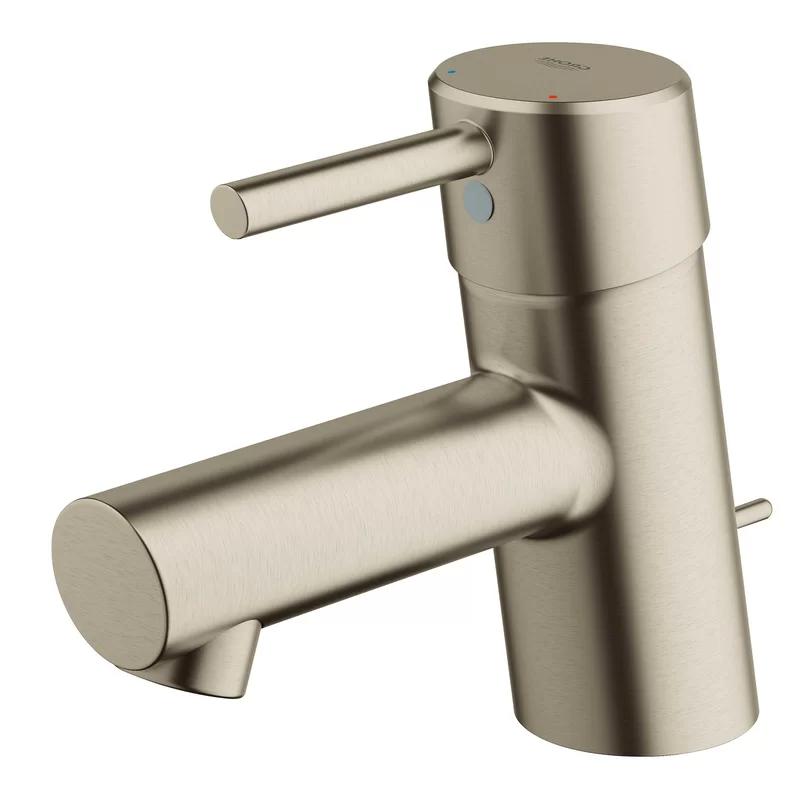 EcoSmart Brushed Nickel Single-Handle Bathroom Faucet