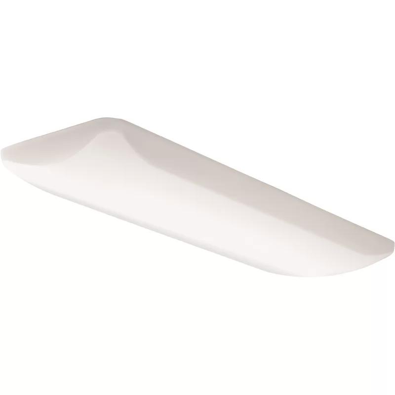 Modern White LED LITEPUFF 48" Flushmount Energy Star Light