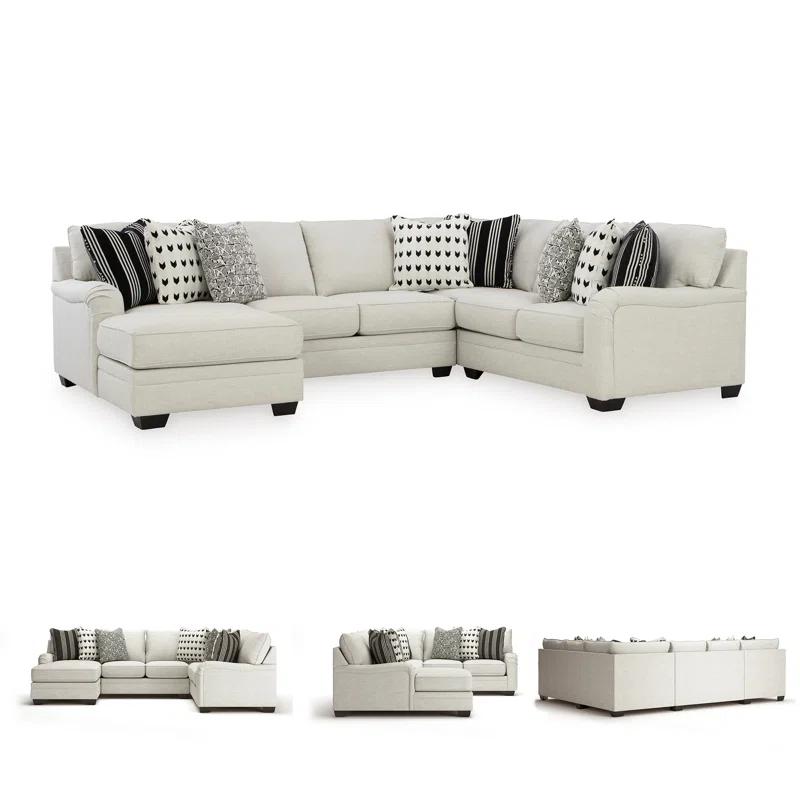 Genneth 4 - Piece Upholstered Sectional