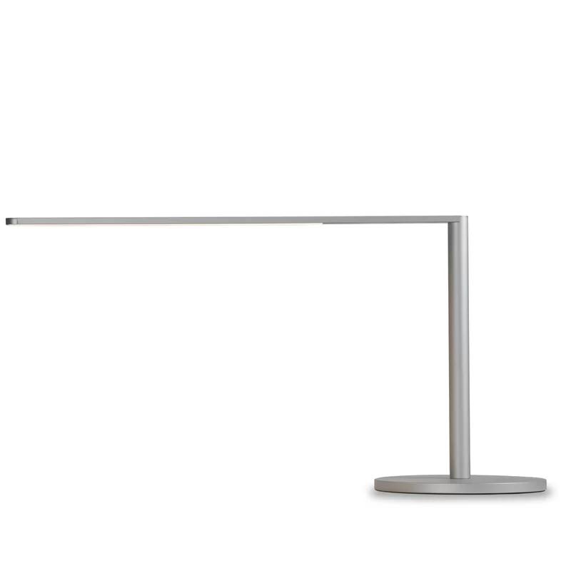 Sleek Lady7 Silver Adjustable LED Desk Lamp with USB