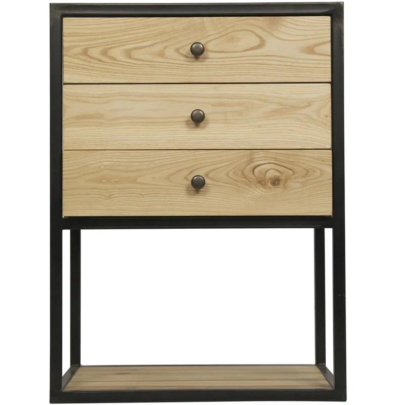 Noir Pearce 3 - Drawer End Table