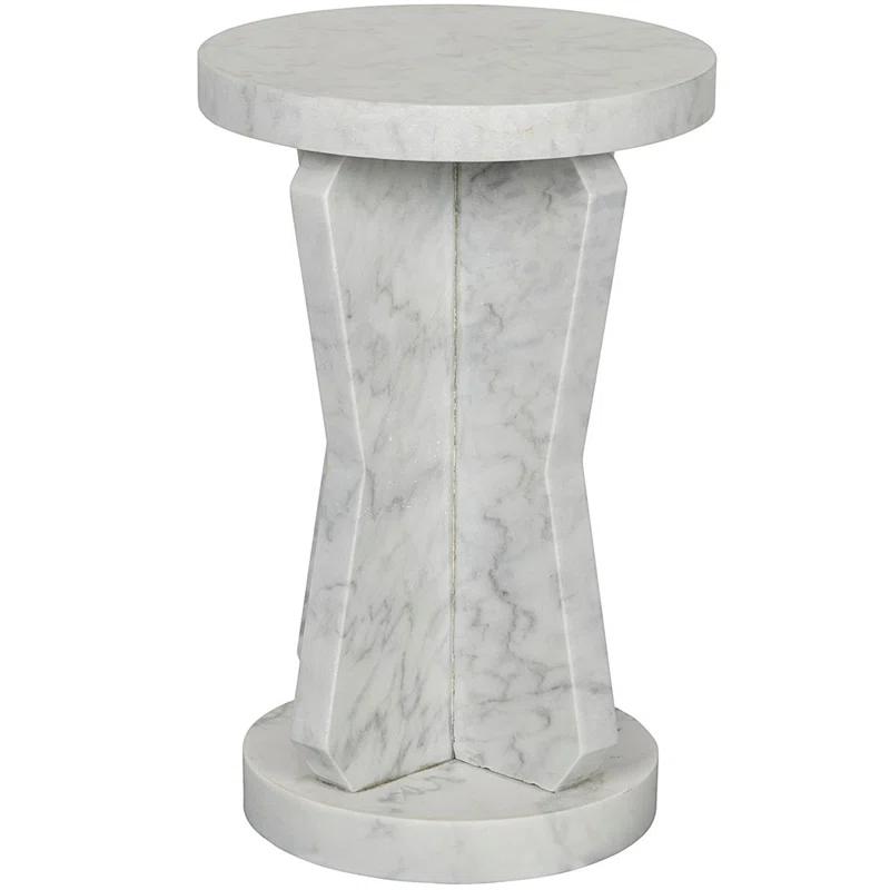 Ingram Marble Top End Table