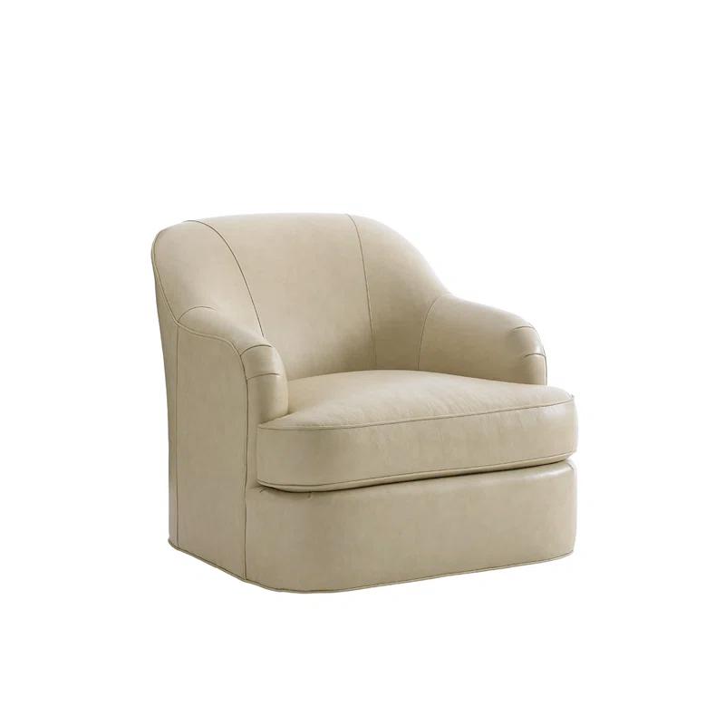 Laurel Canyon Alta Vista Leather Swivel Chair