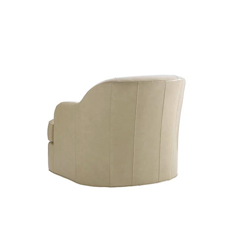 Laurel Canyon Alta Vista Leather Swivel Chair