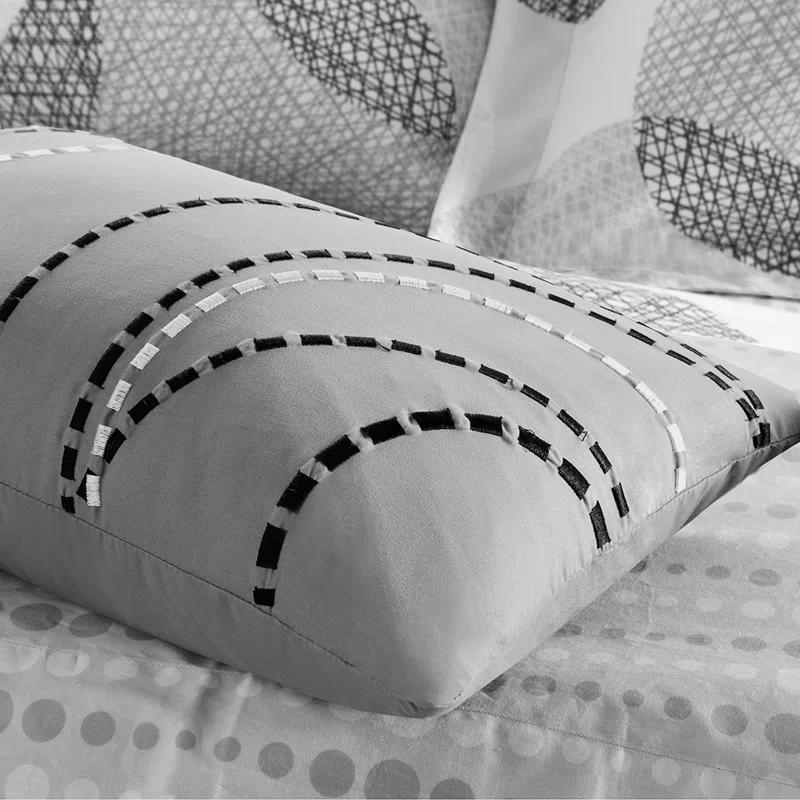 Madison Park Essentials Knowles Comforter Set with Cotton Bed Sheets