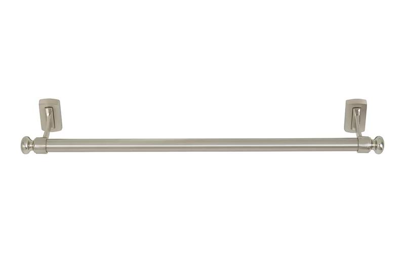 Polished Nickel 26" Contemporary Wall Mounted Towel Bar