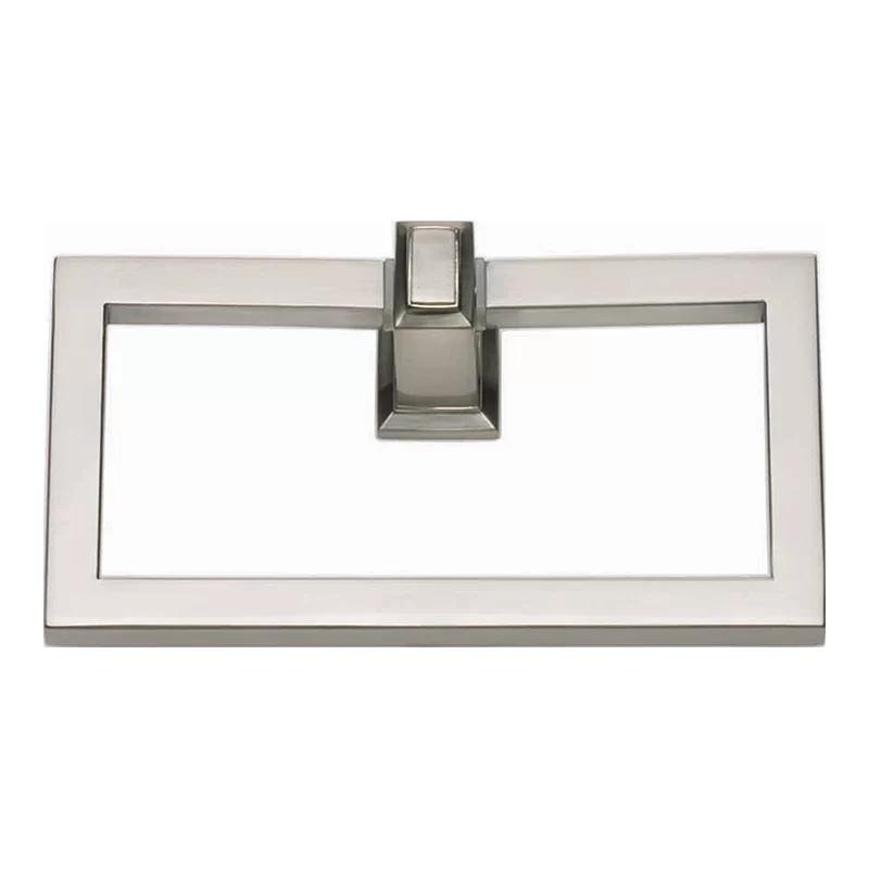 Polished Nickel Contemporary Towel Ring 6.625" Wide