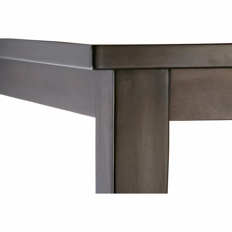 Simpli Home Eastwood Solid Wood Dining Table, Contemporary Style