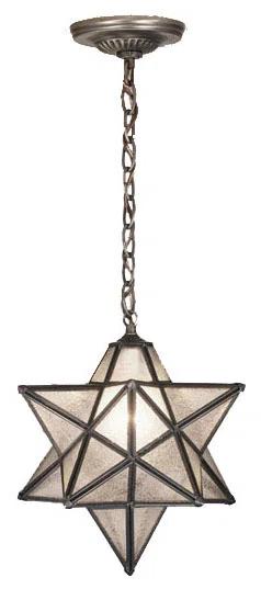 Meyda Tiffany & Stained Glass 1 - Light Antique Brass Single Pendant