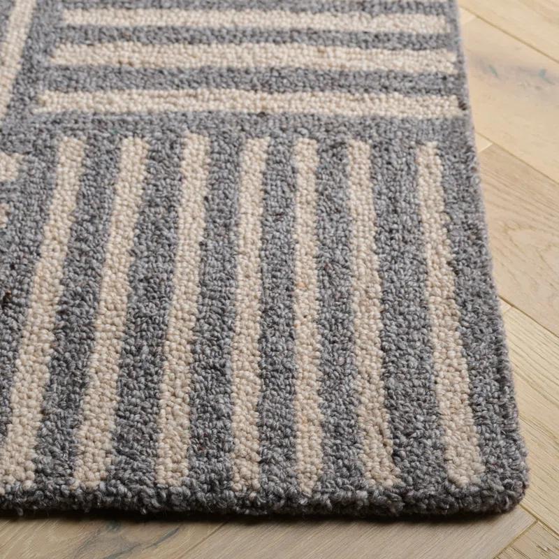 Stockton Hand Tufted Performance Striped Rug
