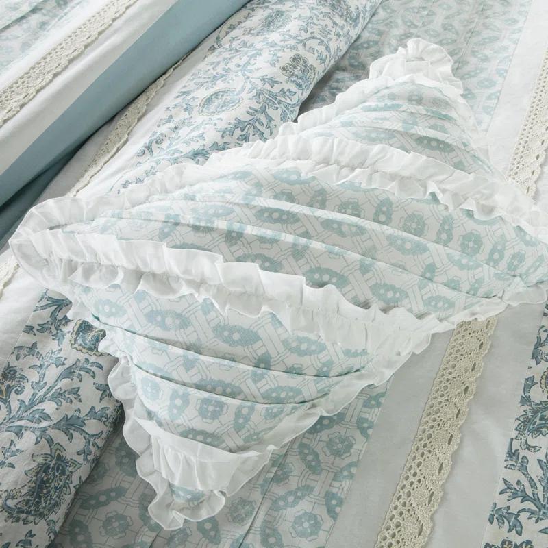 Madison Park Dawn 9 Piece Cotton Percale Comforter Set