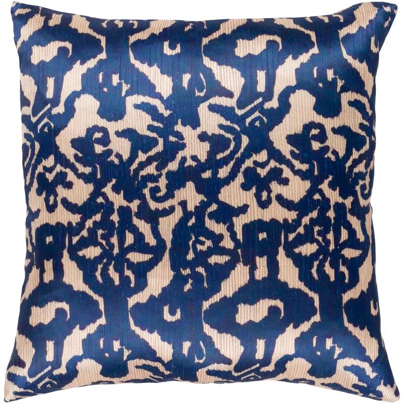 Lambent Damask Throw Pillow