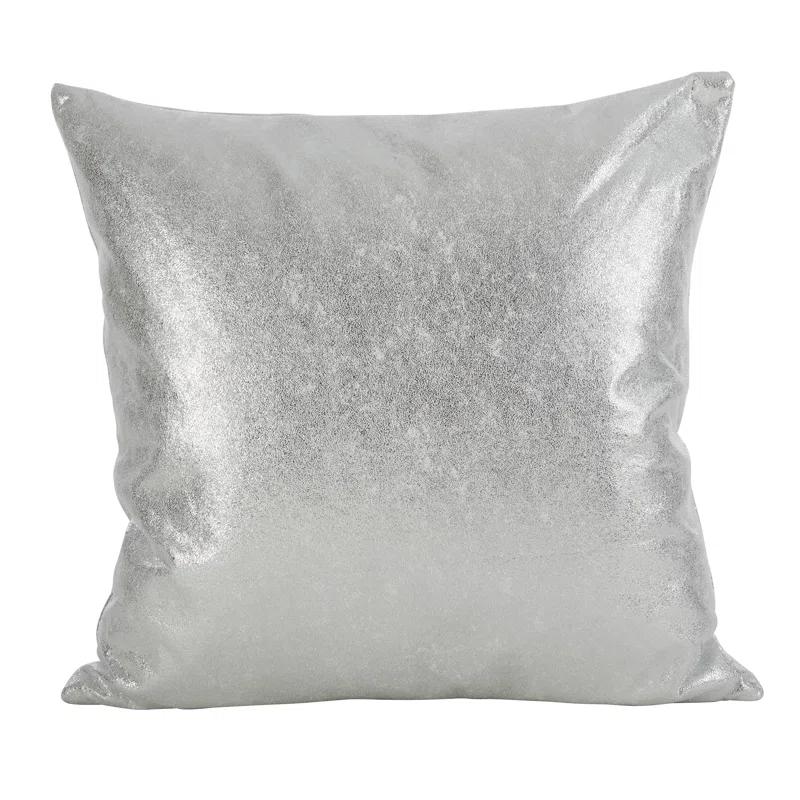 Saro Diamonique Collection Reversible Throw Pillow