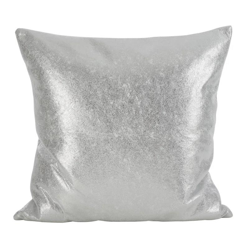 Saro Diamonique Collection Reversible Throw Pillow