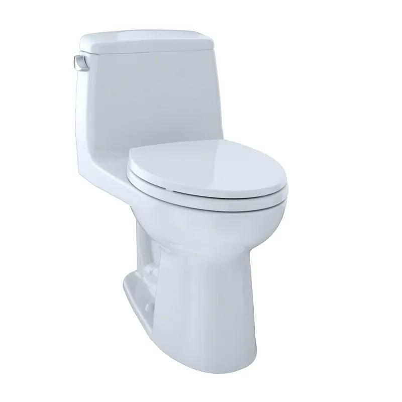 EcoMax Elongated One-Piece 1.28 GPF High-Efficiency Toilet in Bone