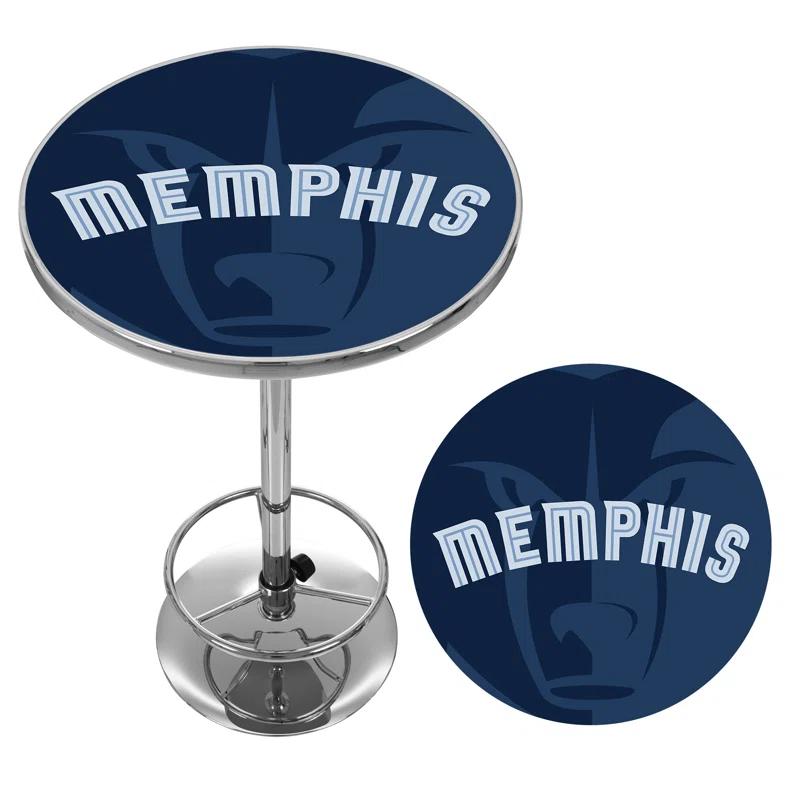 Trademark Global NBA Round Metal Base Dining Table