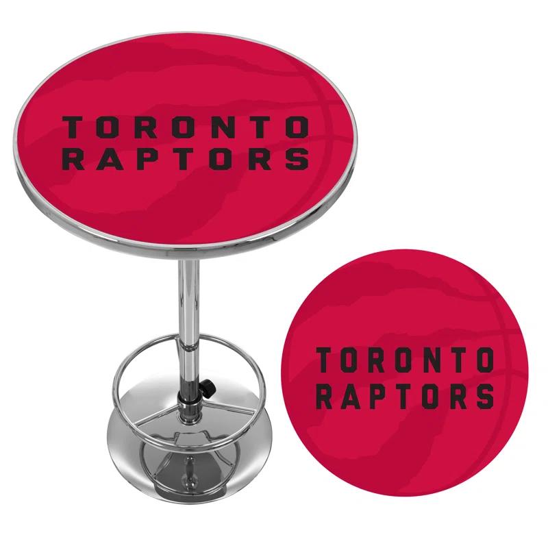 Trademark Global NBA Round Metal Base Dining Table