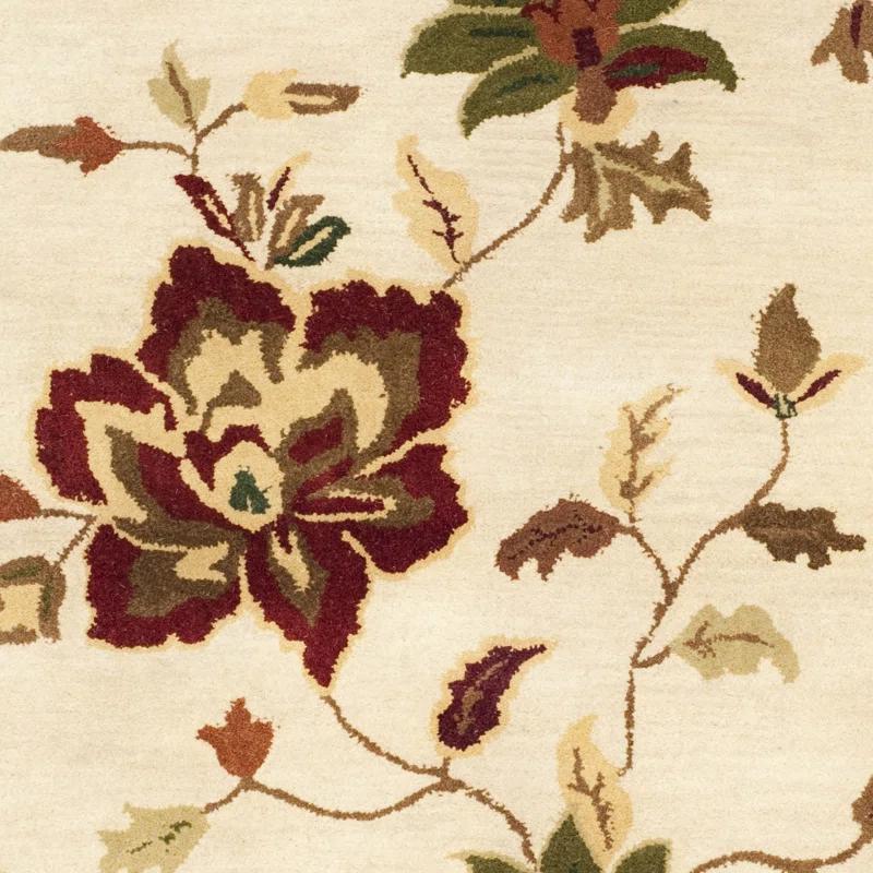 World Menagerie Arber Hand Tufted Wool Floral Rug