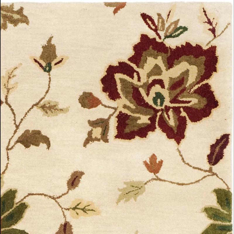 World Menagerie Arber Hand Tufted Wool Floral Rug