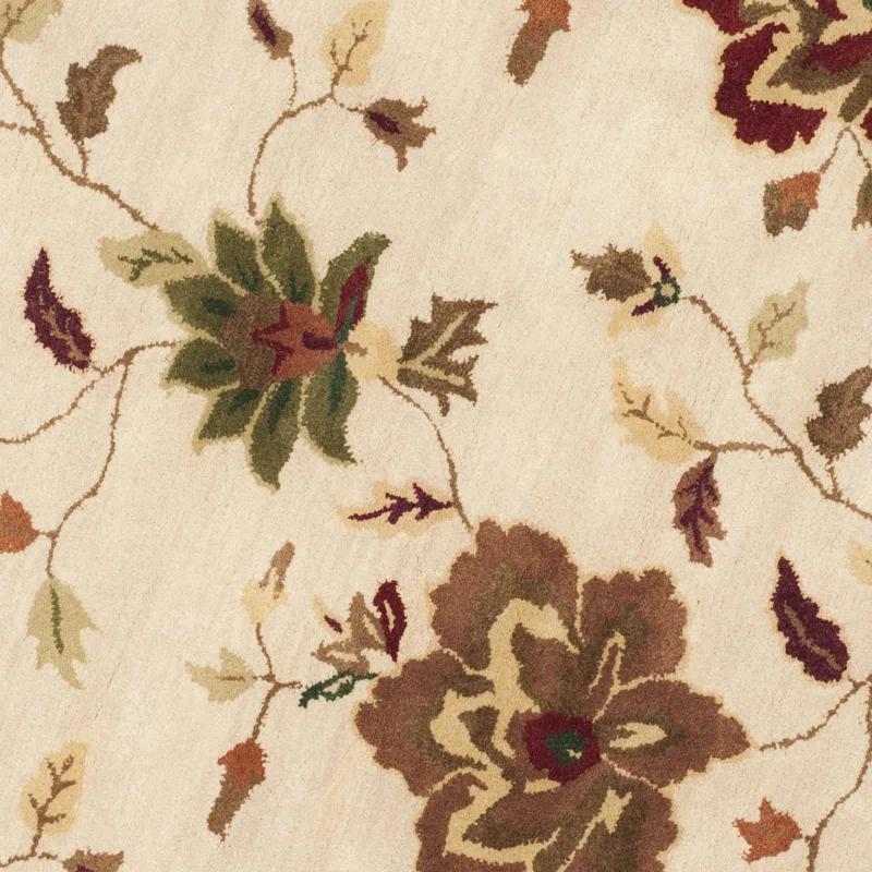 World Menagerie Arber Hand Tufted Wool Floral Rug