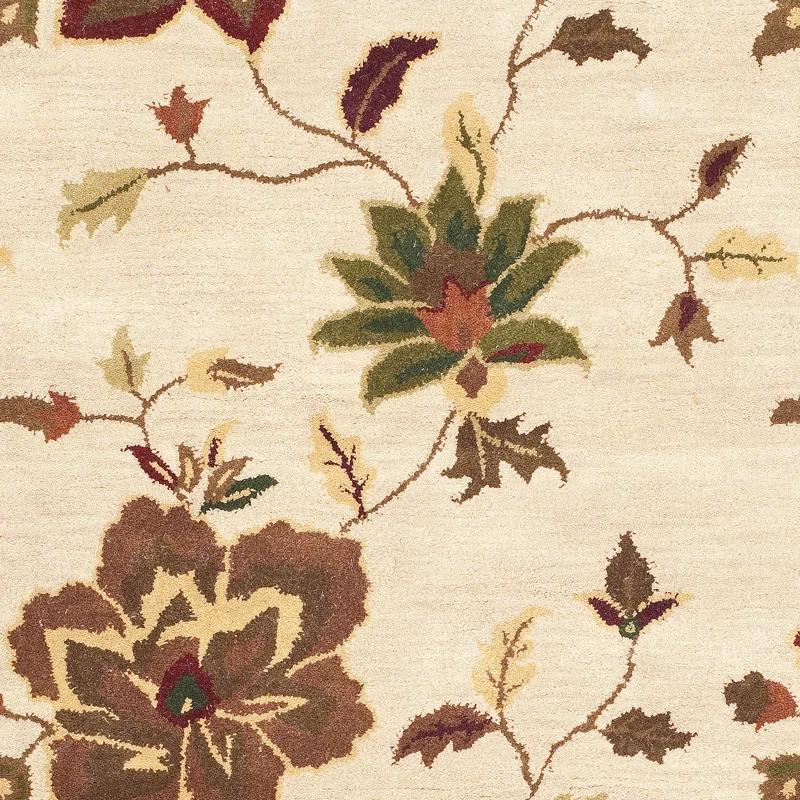 World Menagerie Arber Hand Tufted Wool Floral Rug
