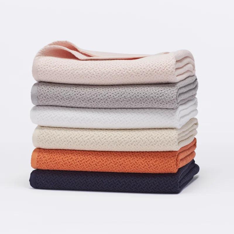 Coyuchi Honeycomb Hand Woven Throw Blanket