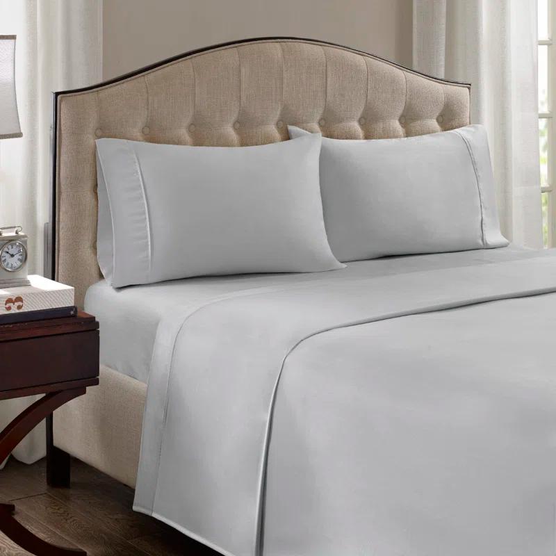 Madison Park 1500 Thread Count Cotton Blend Pillowcases (Set of 2)