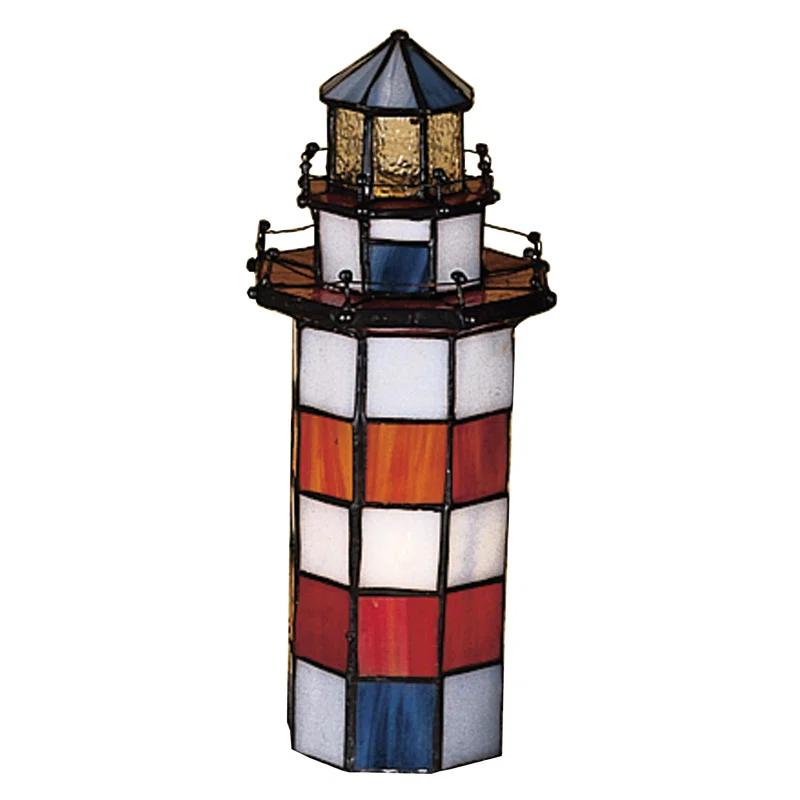 Meyda Lighting 10"H The Lighthouse on Hilton Head Accent Lamp 20538