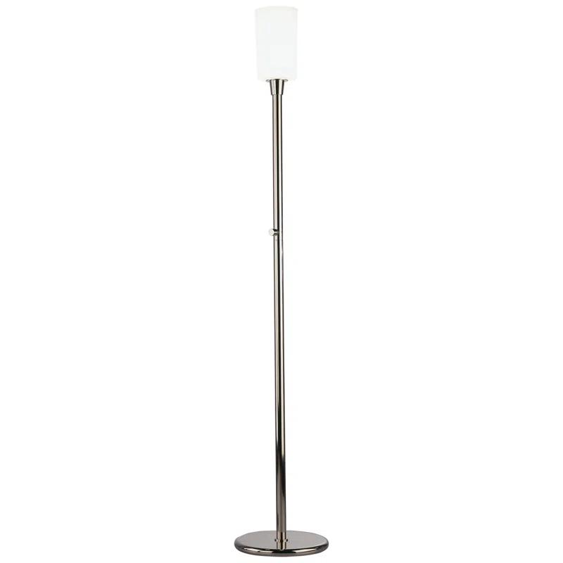 Robert Abbey Nina 70.5'' Polished Nickel Traditional Floor Lamp