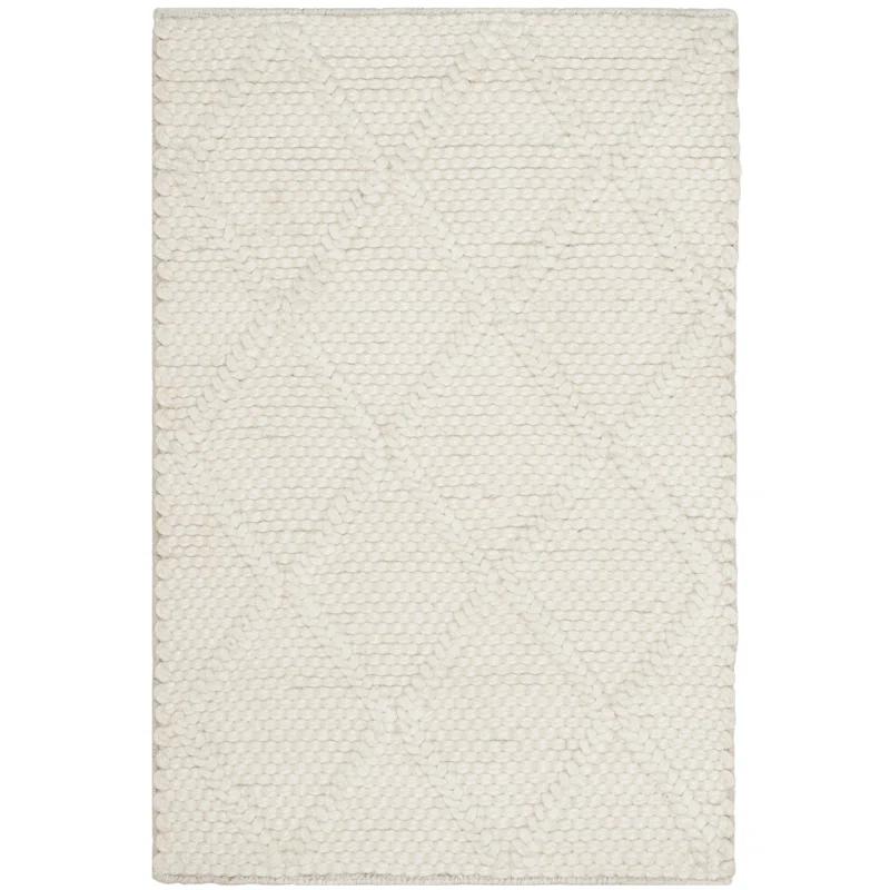 Lauren Ralph Lauren Millie Lauren Ralph Lauren Hand Woven Wool, Bamboo Silk Solid Color Rug