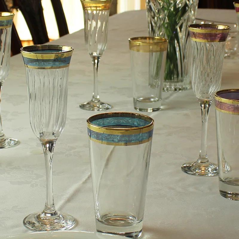 Melania 10oz. Drinking Glass Set (Set of 6)