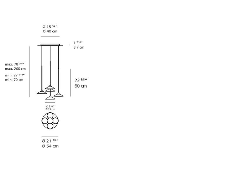 Orsa Multi-Light Pendant
