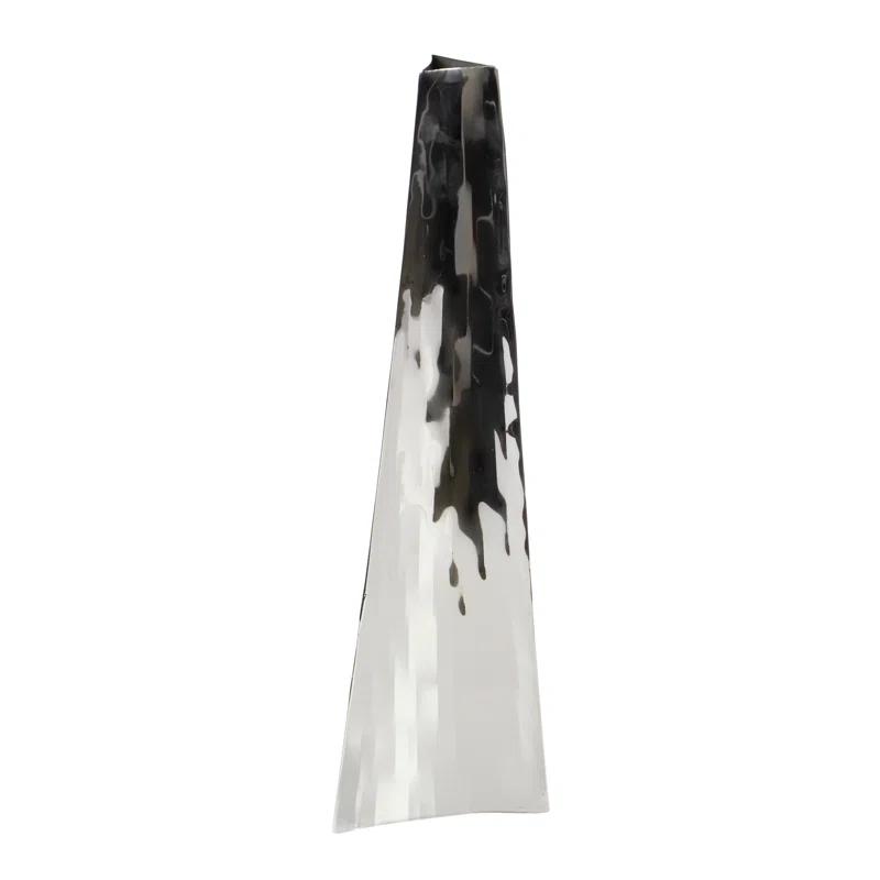 Ousmane Stainless Steel Floor Vase