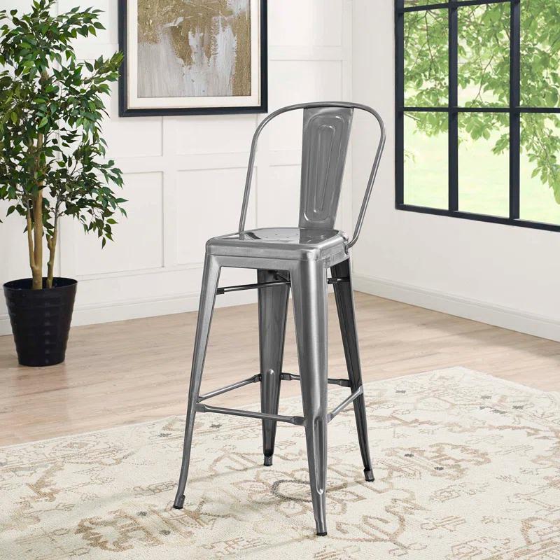 Modway Modway Promenade Metal Bar Side Stool