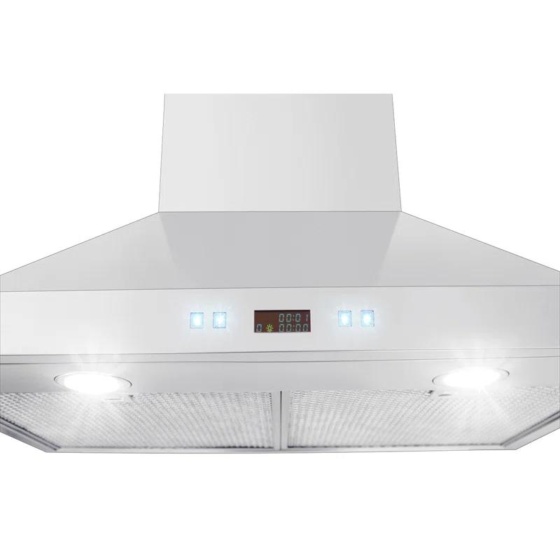 ProLine Range Hoods PROLINE 30" 600 CFM Convertible Wall Mount Range Hood in Brushed Stainless Steel