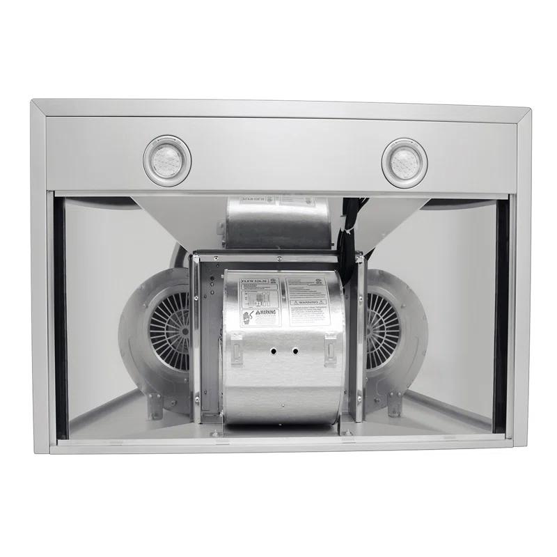 ProLine Range Hoods PROLINE 30" 600 CFM Convertible Wall Mount Range Hood in Brushed Stainless Steel