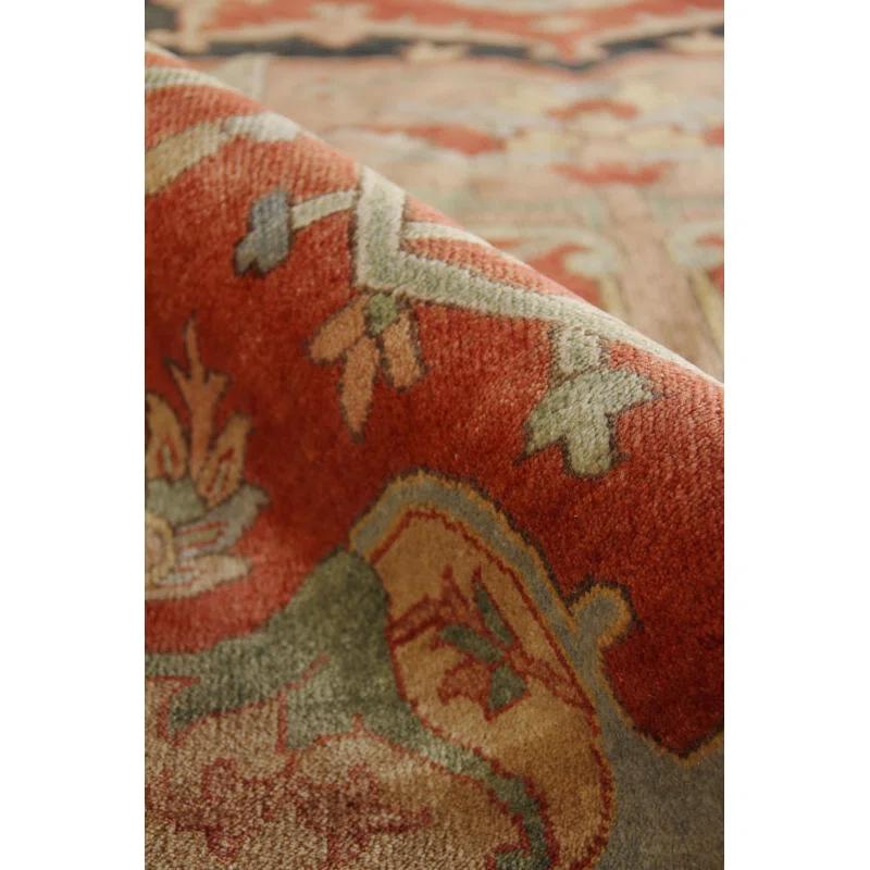 Antique Weave Serapi Wool Oriental Rug