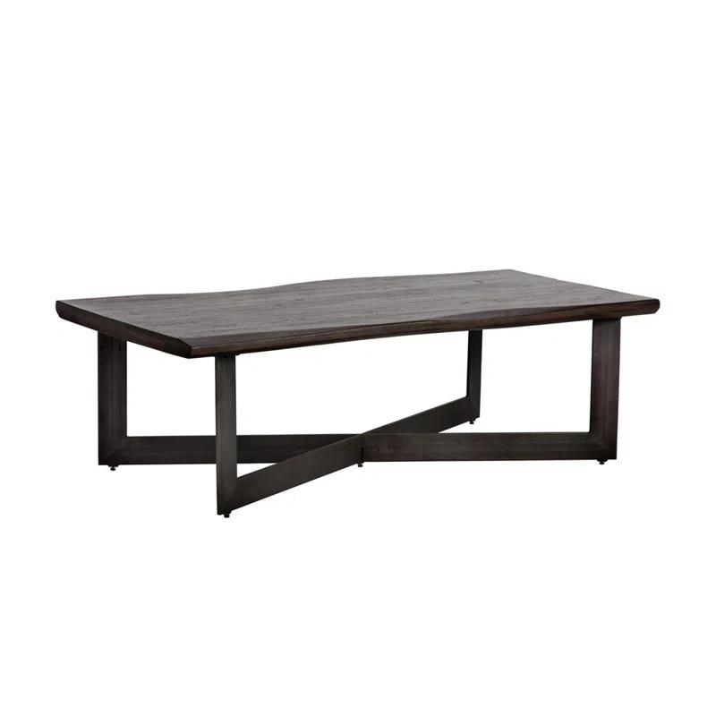 Metivier Solid Wood Top Coffee Table